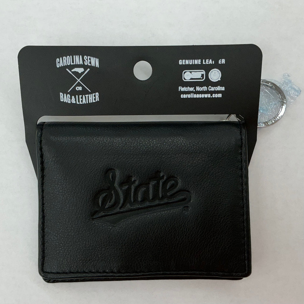 Id Holder Leatherr Script State
