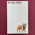 Notepad Mascot M-State Hail State Bulldog