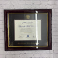 Church Hill Classics Diploma Frame Cherry Gallery Embossed Gold Trim
