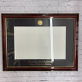 University Frames, Inc. Diploma Frame Veterinary Classic Mahogany Gold Trim And Gold Medallion