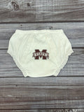 Baby Bloomer Eyelet with Ruffle M-State