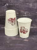 Tailgate Cups (8 pack) Bulldog Silhouette