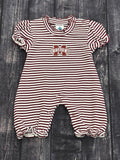 Baby Romper Bubble Stripe M-State
