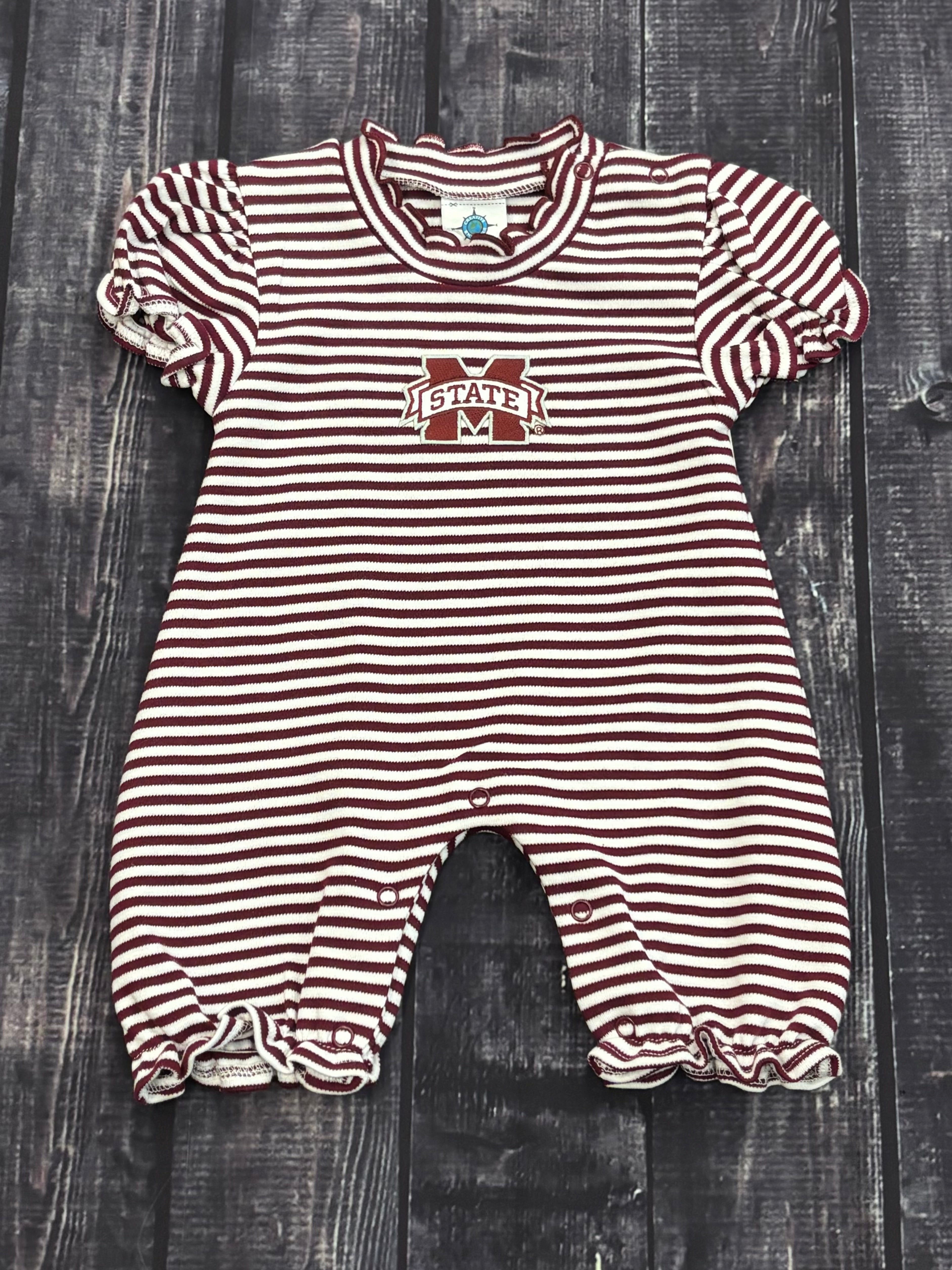 Baby Romper Bubble Stripe M-State