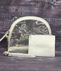 Capri Designs Tailgate Crossbody Half Moon W Wallet No Logo