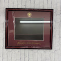 University Frames, Inc. Diploma Frame Petite Cherry Gold Embossed Foil Seal Maroon Mat