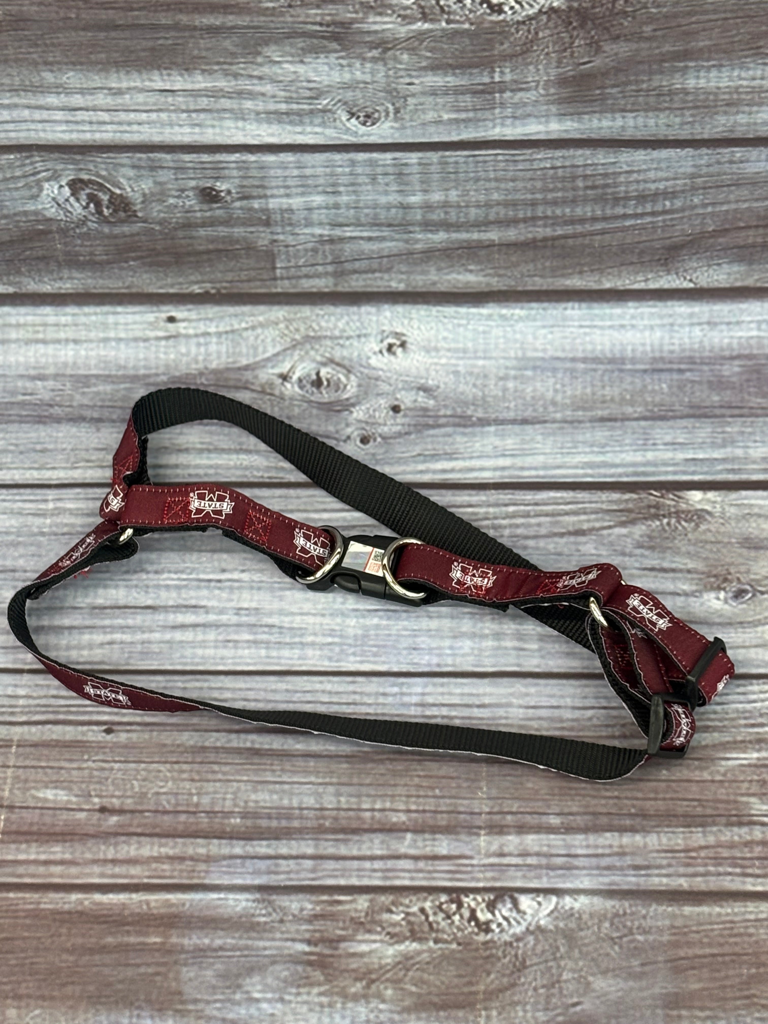 Dog Harness Maroon M-State