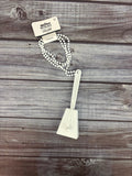Cowbell Clacker Tailgate Necklace