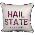 Pillow Little Birdie Hail State Forever With Piping