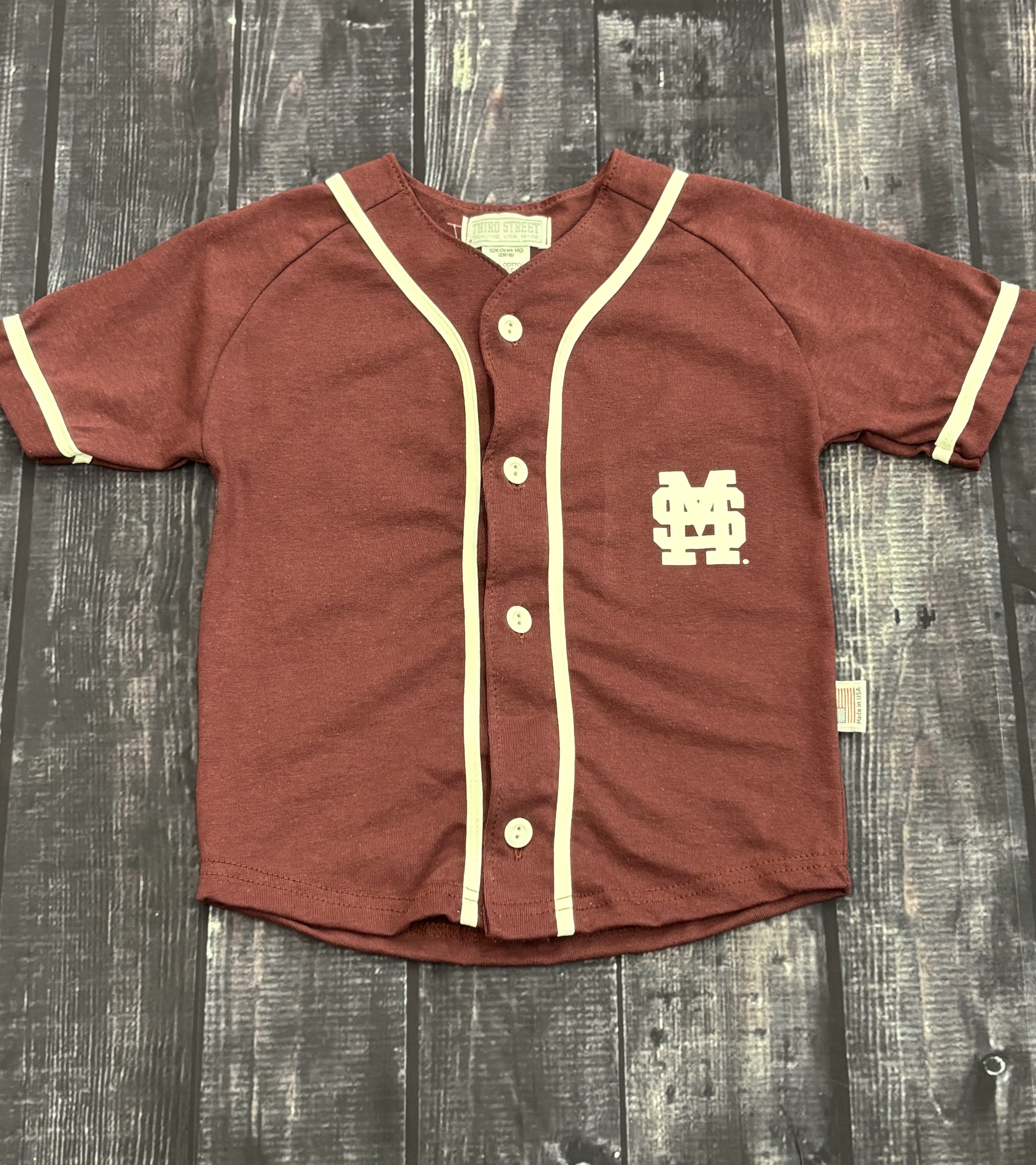 Toddler Jersey Baseball M-over-S