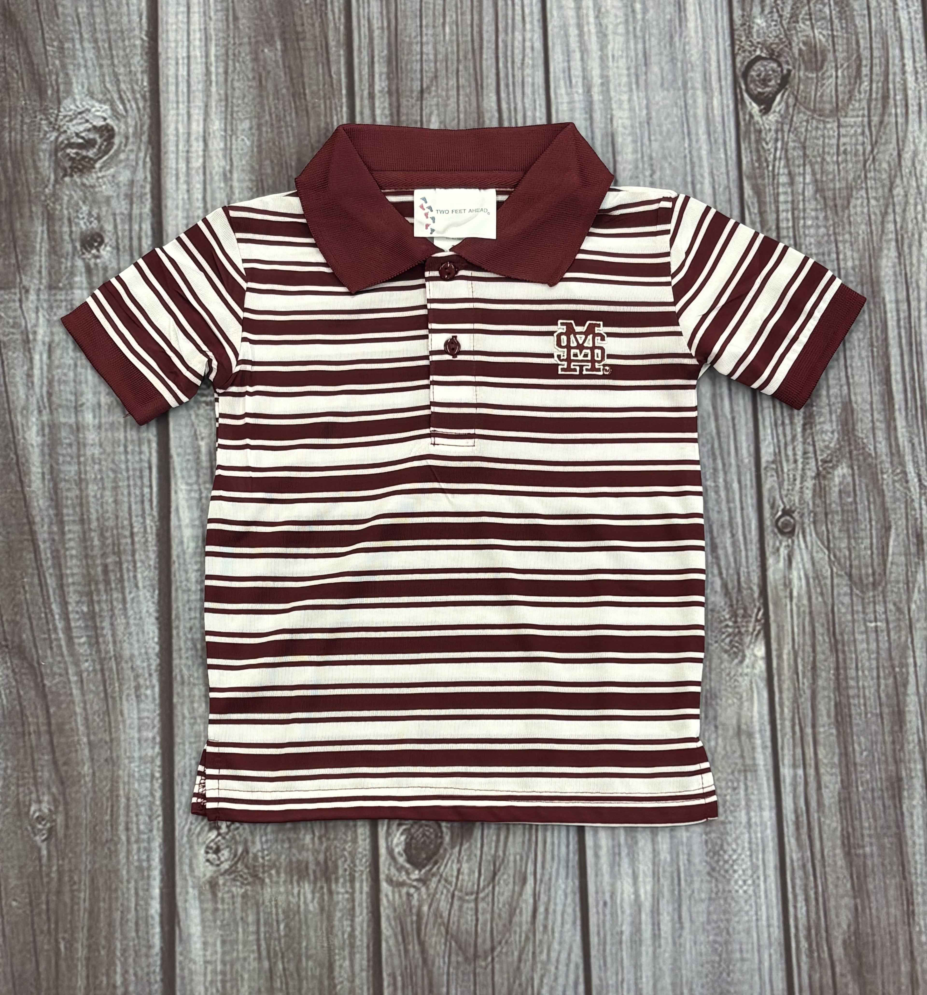 Toddler Polo Stripe M-Over-S