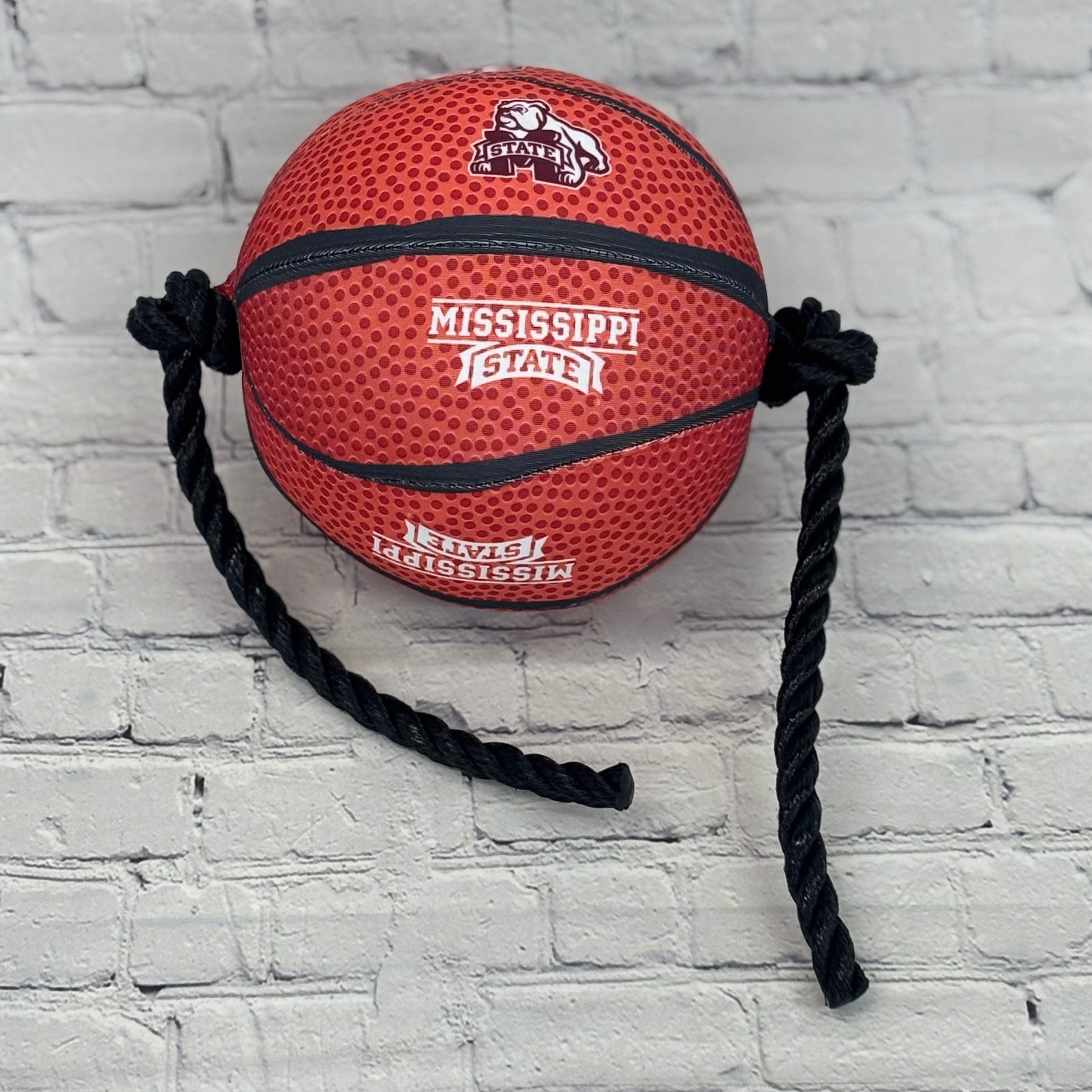 All Star Dogs Pet Toy Basketball Squareueak Wordmark