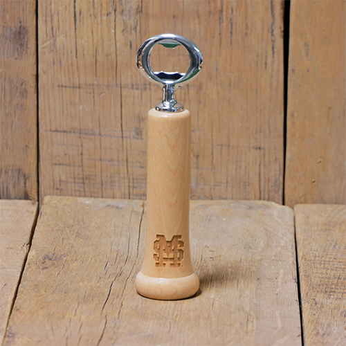 Dugout Mugs / Thompson Mug Co Home Bottle Opener Wood Bat Handle M-Over-S