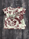 Toddler T-Shirt Short Sleeve Girls Dip Tie Dye