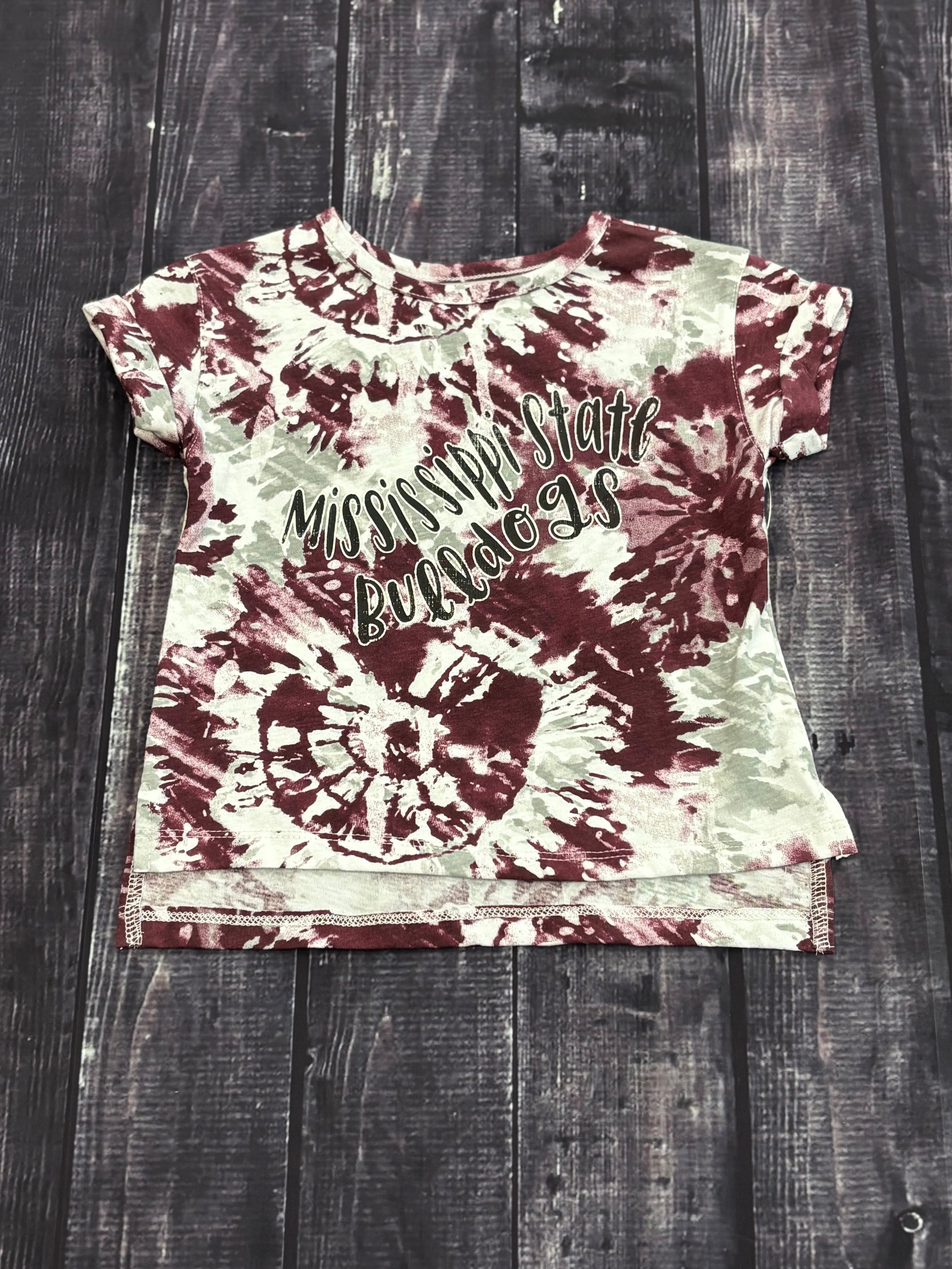 Toddler T-Shirt Short Sleeve Girls Dip Tie Dye