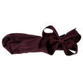 Beyond Creations Hair Hooded Band Bow Md/Lg Grosgrain Solid Maroon
