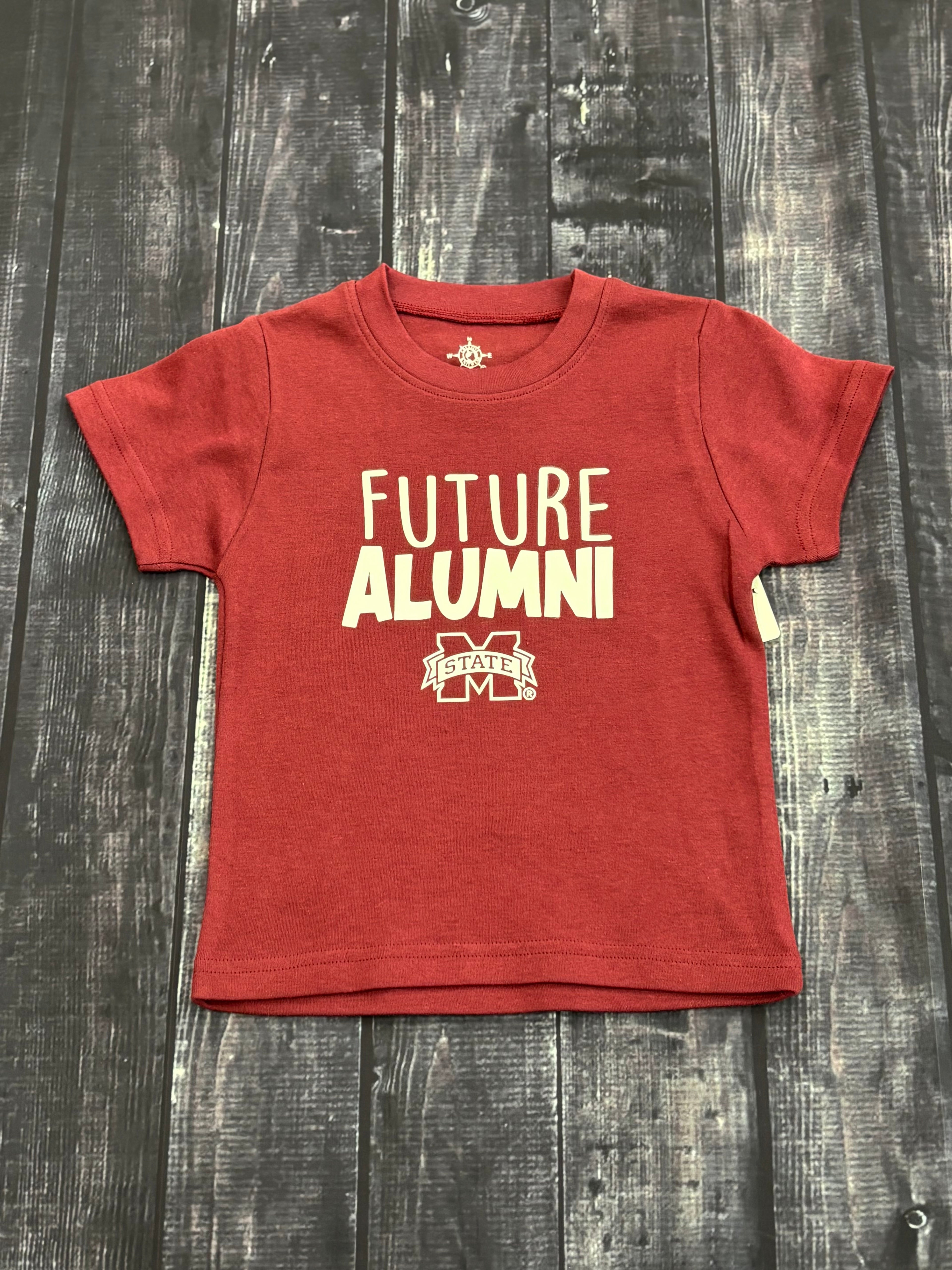 Toddler T-Shirt Short Sleeve Future Alumni M-State