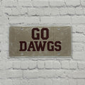 Auto License Plate Mirror Go Dawgs