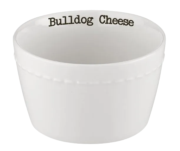 Creative Brands/47Th & Main Home Bowl Ceramic Bulldog Cheese