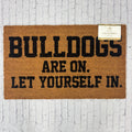 Royal Standard Home Doormat Bulldogs Are On