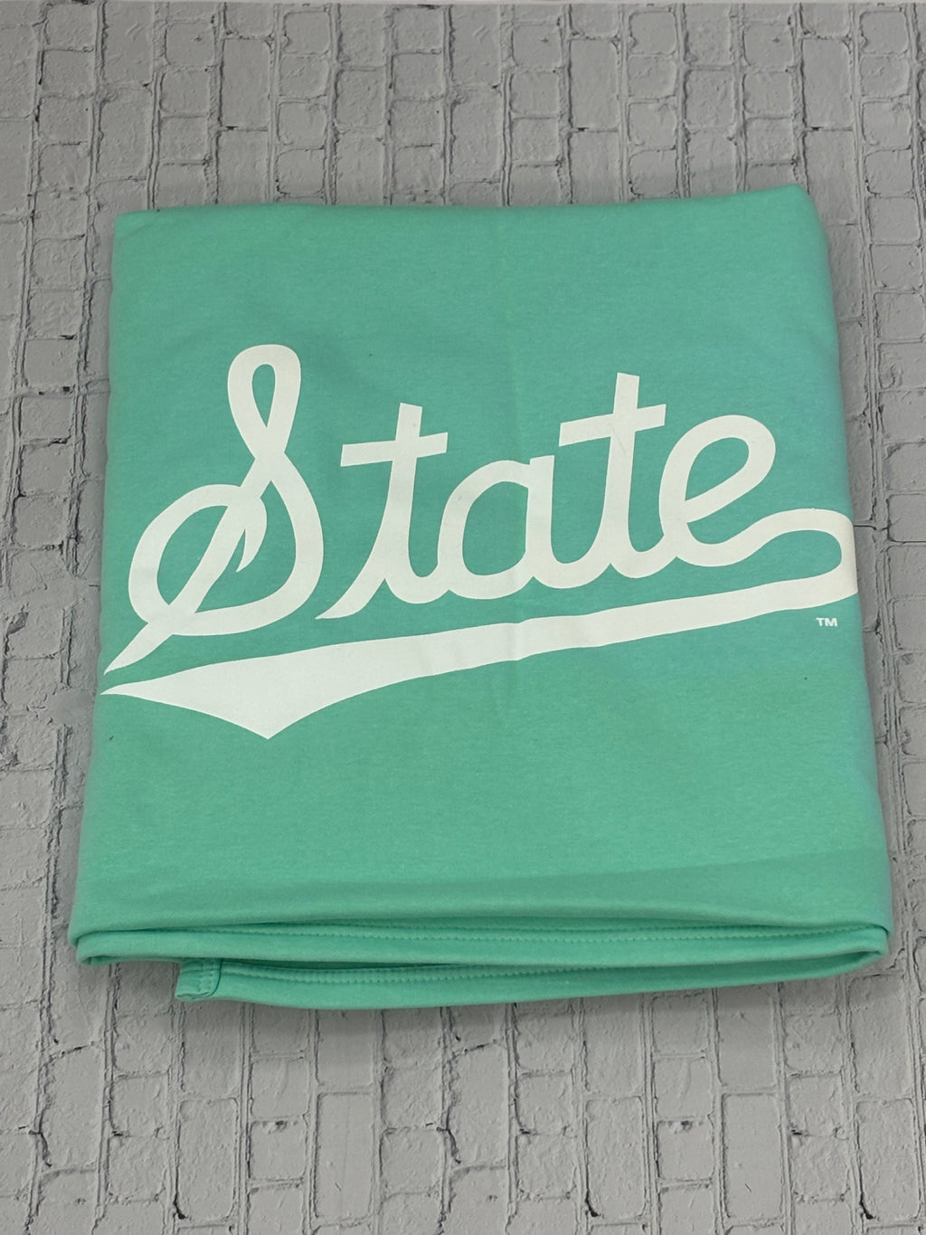 Blanket Sweatshirt Script State