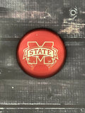 Paperweight Glass Half Globe M-State