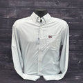 Southern Tide Button Down Men's Long Sleeve Gameday Gingham M-State