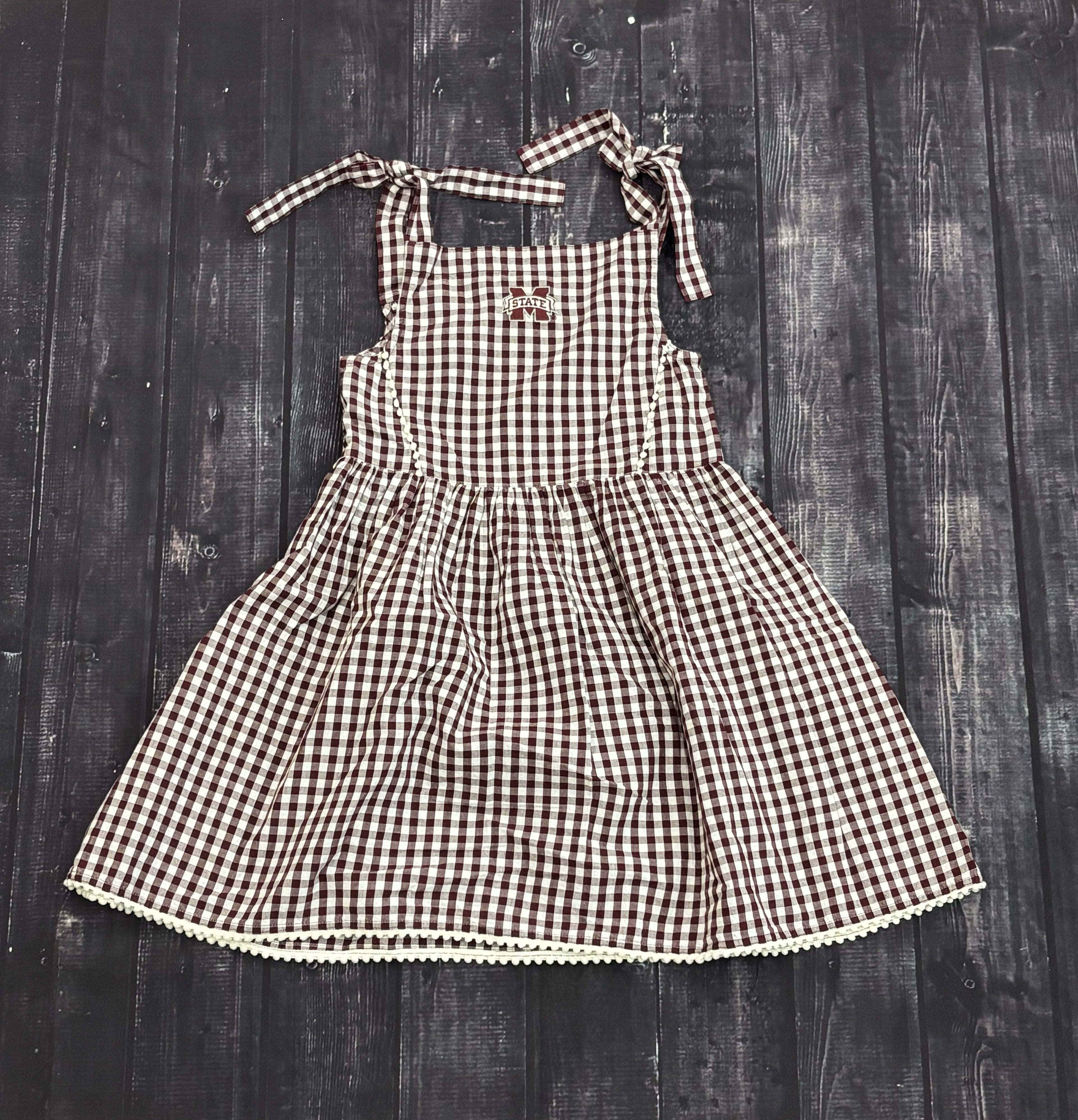 Garb, Inc Youth Dress Long Sleeve Teagan Gingham M-State
