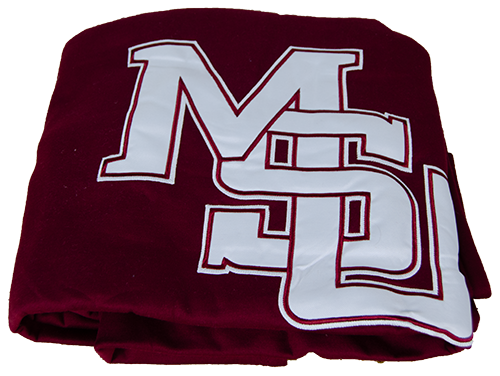 Blanket Sweatshirt Vault MSU Interlock