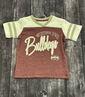 Toddler T-Shirt Girls V-Neck Script Glitter M-State
