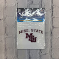 Sds Design Associates Auto Decal 3" Missstate Arch Over MSU Interlocked Dizzler