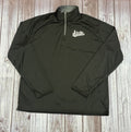 Pullover Quarter Zip Gray B-Core Script State