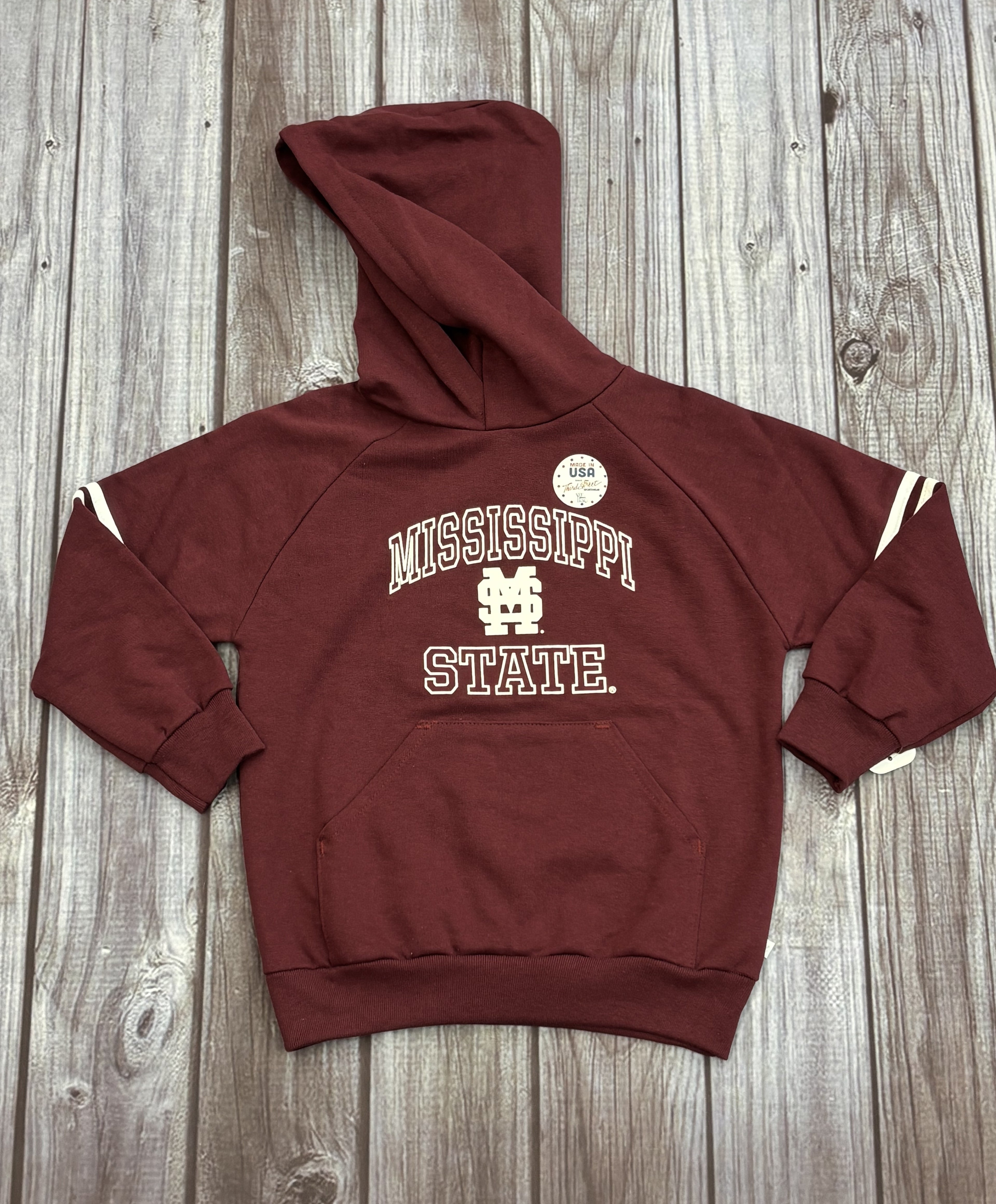 Youth Sweatshirt Hooded M-Over-S