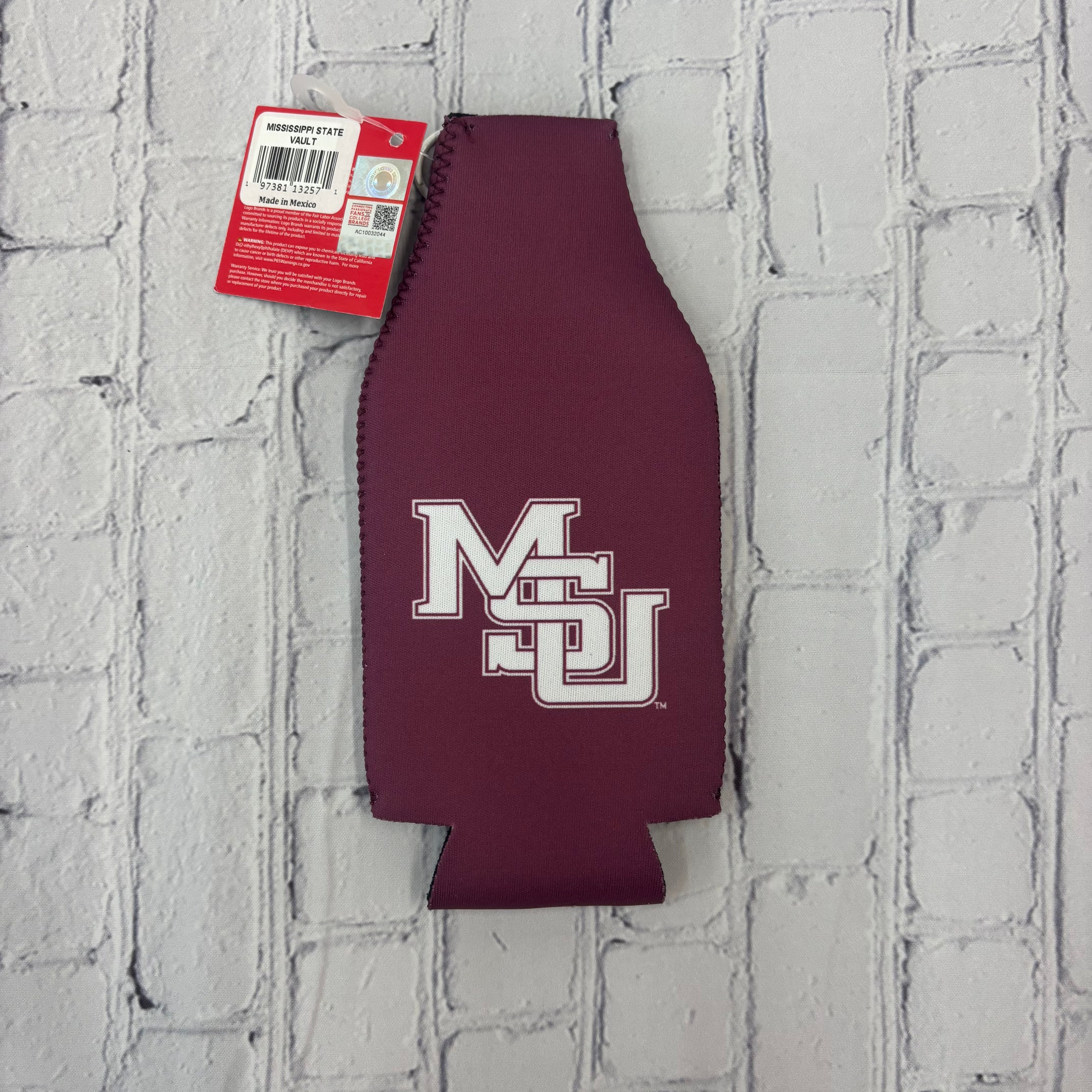 Logo Brands, Inc / Gamemaster Tailgate Coozie Bottle MSU Interlocked