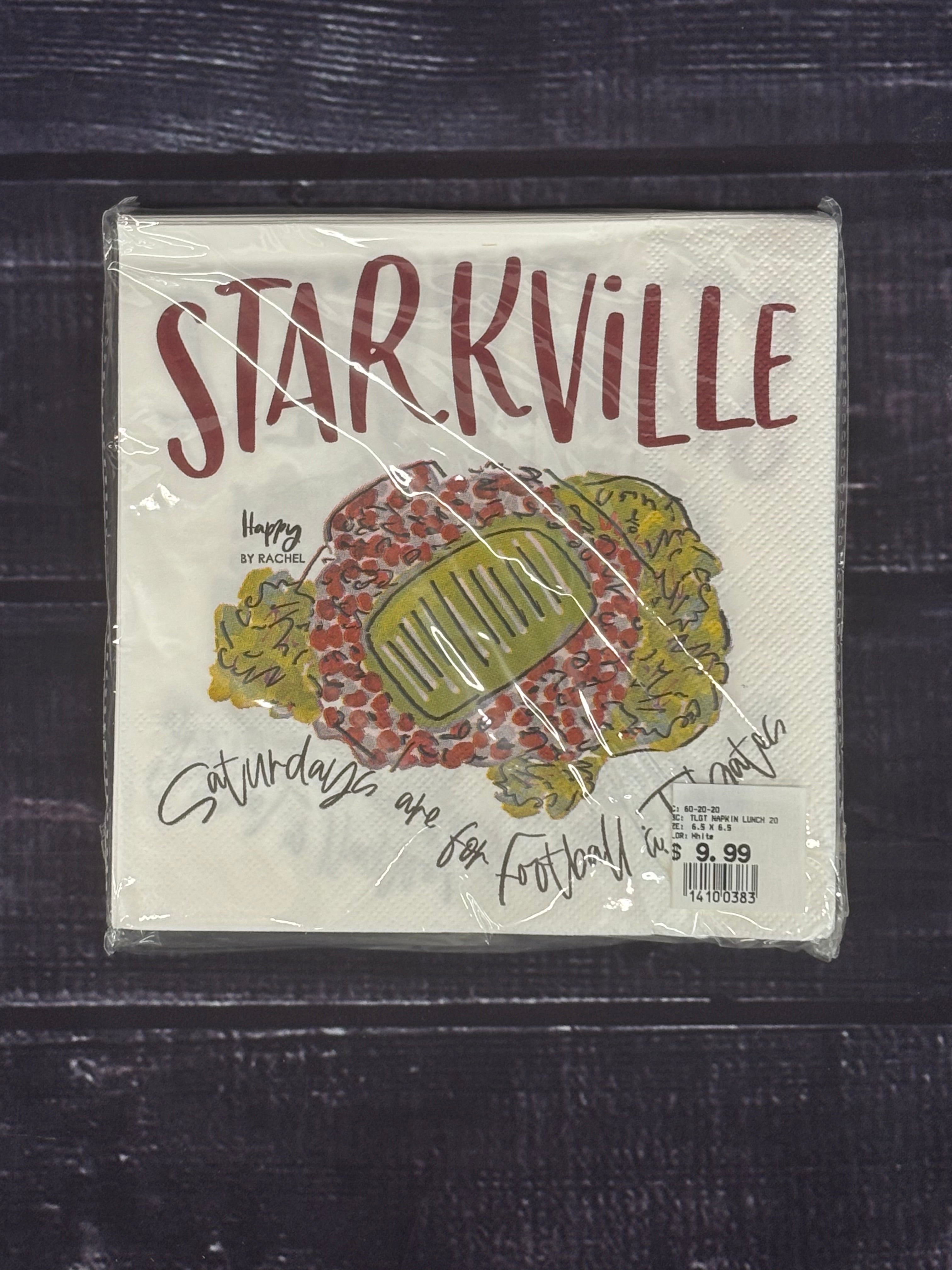 Happy By Rachel Tailgate Napkin Lunch 20 Pk Starkville Stadium Sat Are For Football