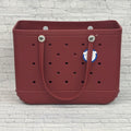 Tailgate Tote Bogg Bag Holes with Detachable Clear Bag