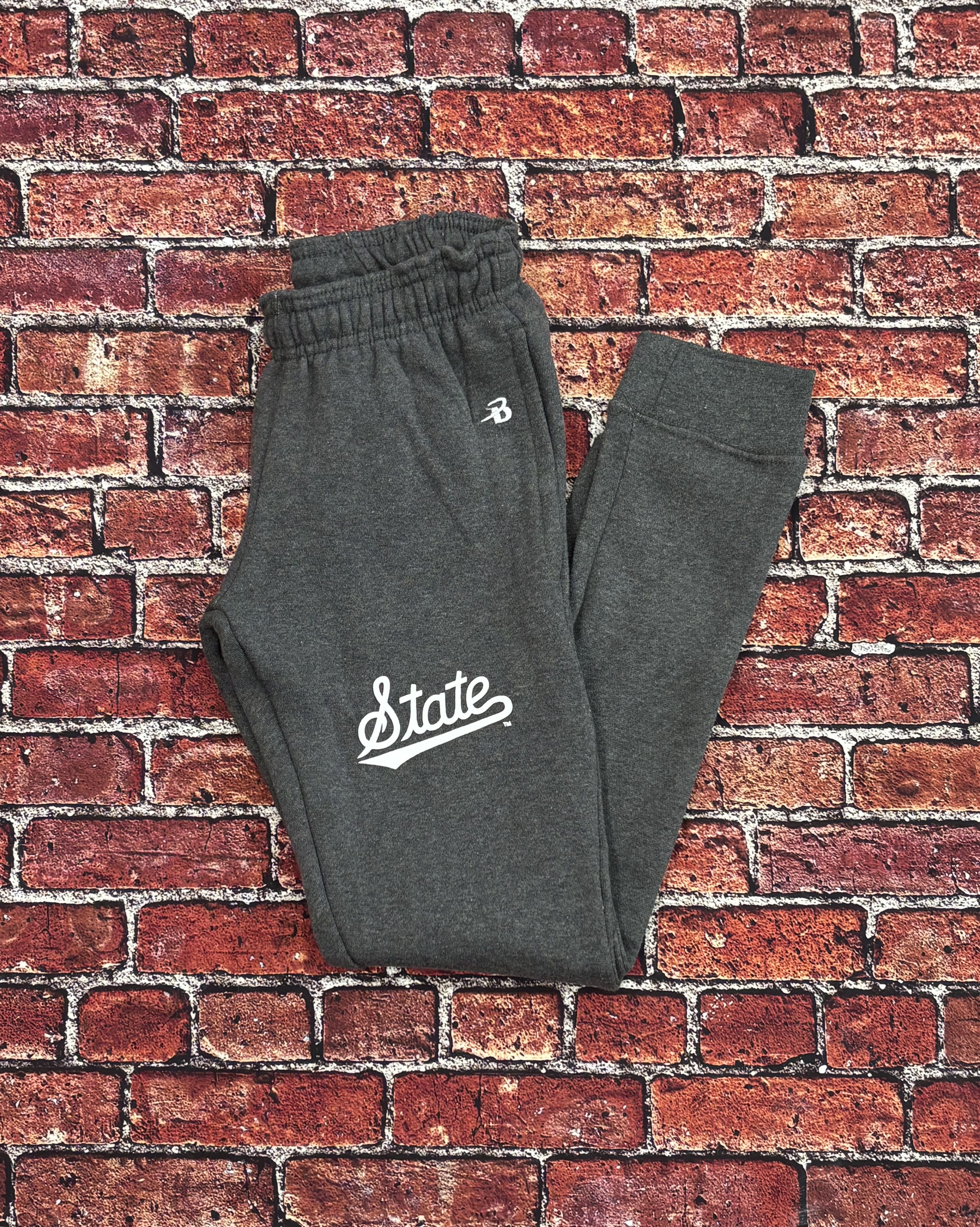 Youth Pant Jogger Athletic Script State