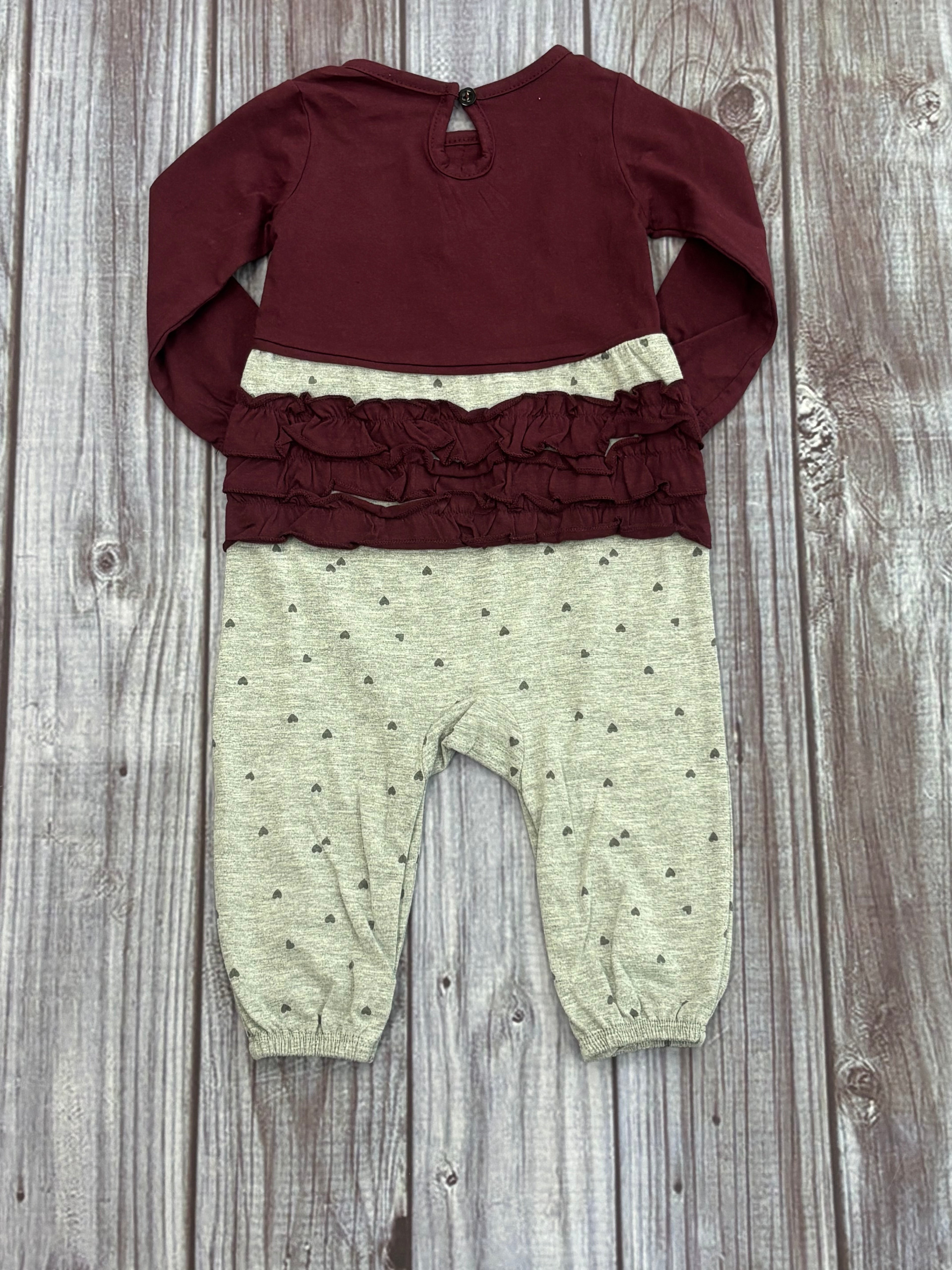 Baby Girls Romper Christmas Star M-State