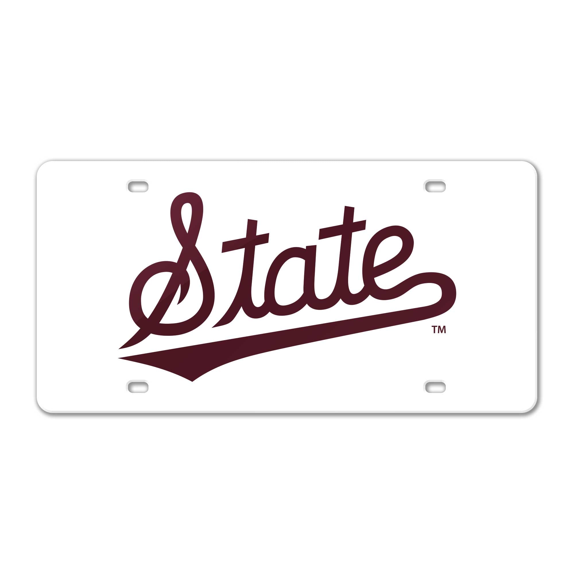 Auto License Plate Mirror Background Script State