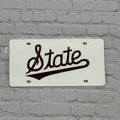 Auto License Plate Mirror Background Script State