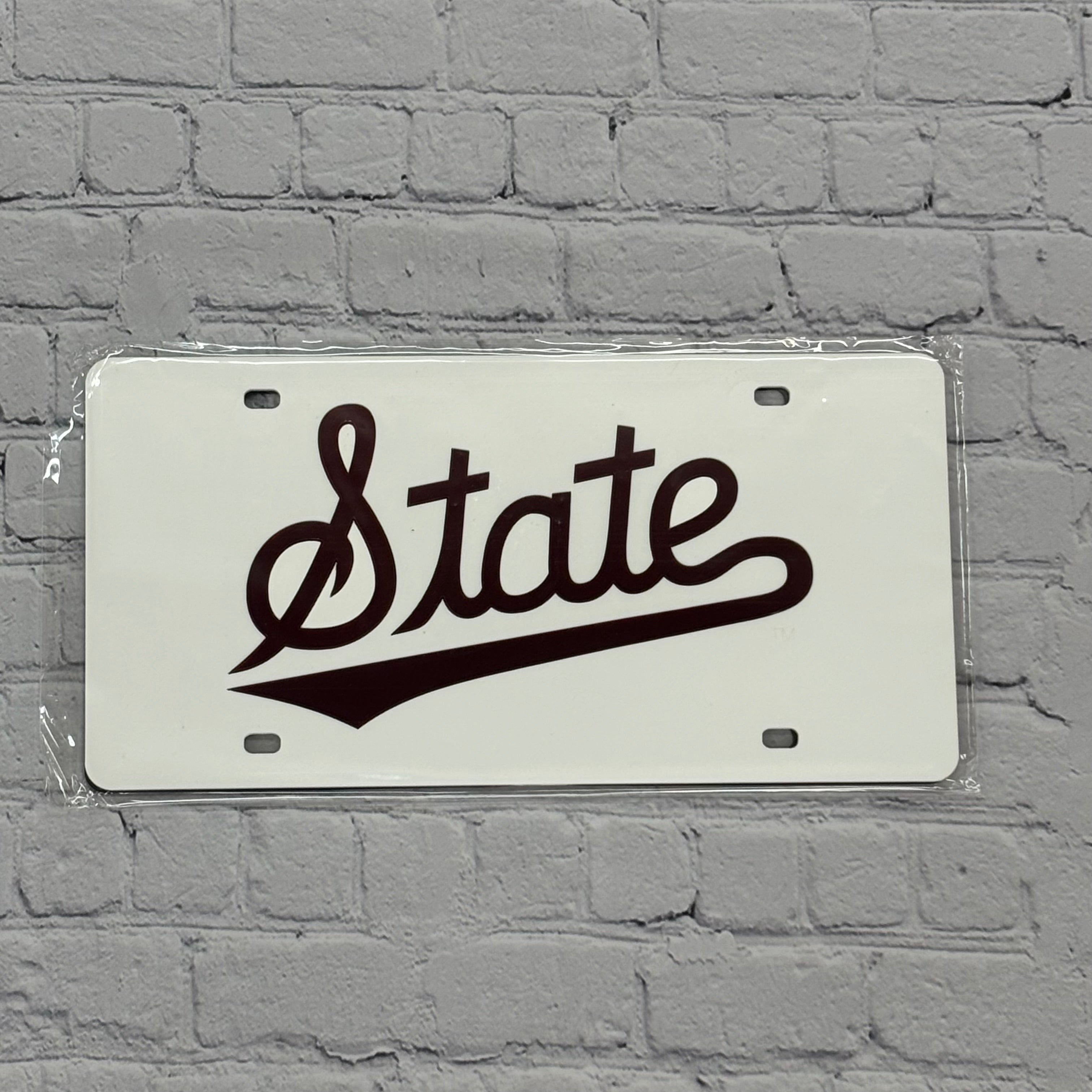 Auto License Plate Mirror Background Script State