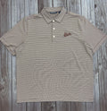 Polo Men's Forge Eco Maroon Double Stripe Script State
