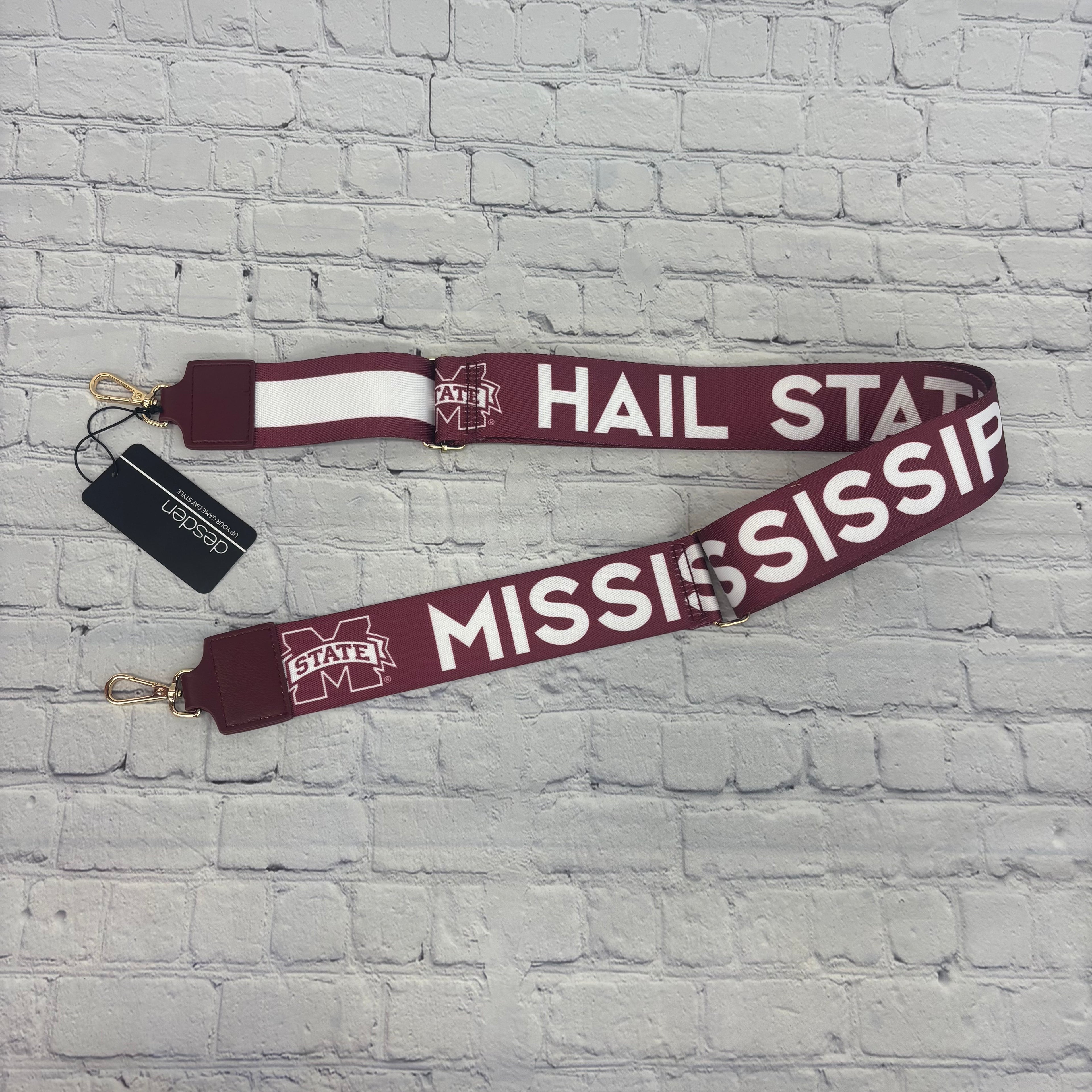 Desden By Landes, Inc. Strap Purse Mississippi State M-State Go Dawgs Hail State