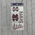 SDS Design Associates Auto Decal Sheet M-State M-Over-S 85 Logo State W Tail