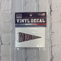 Sds Design Associates Auto Decal 3.5" Pennant Go Bulldogs Vinylon