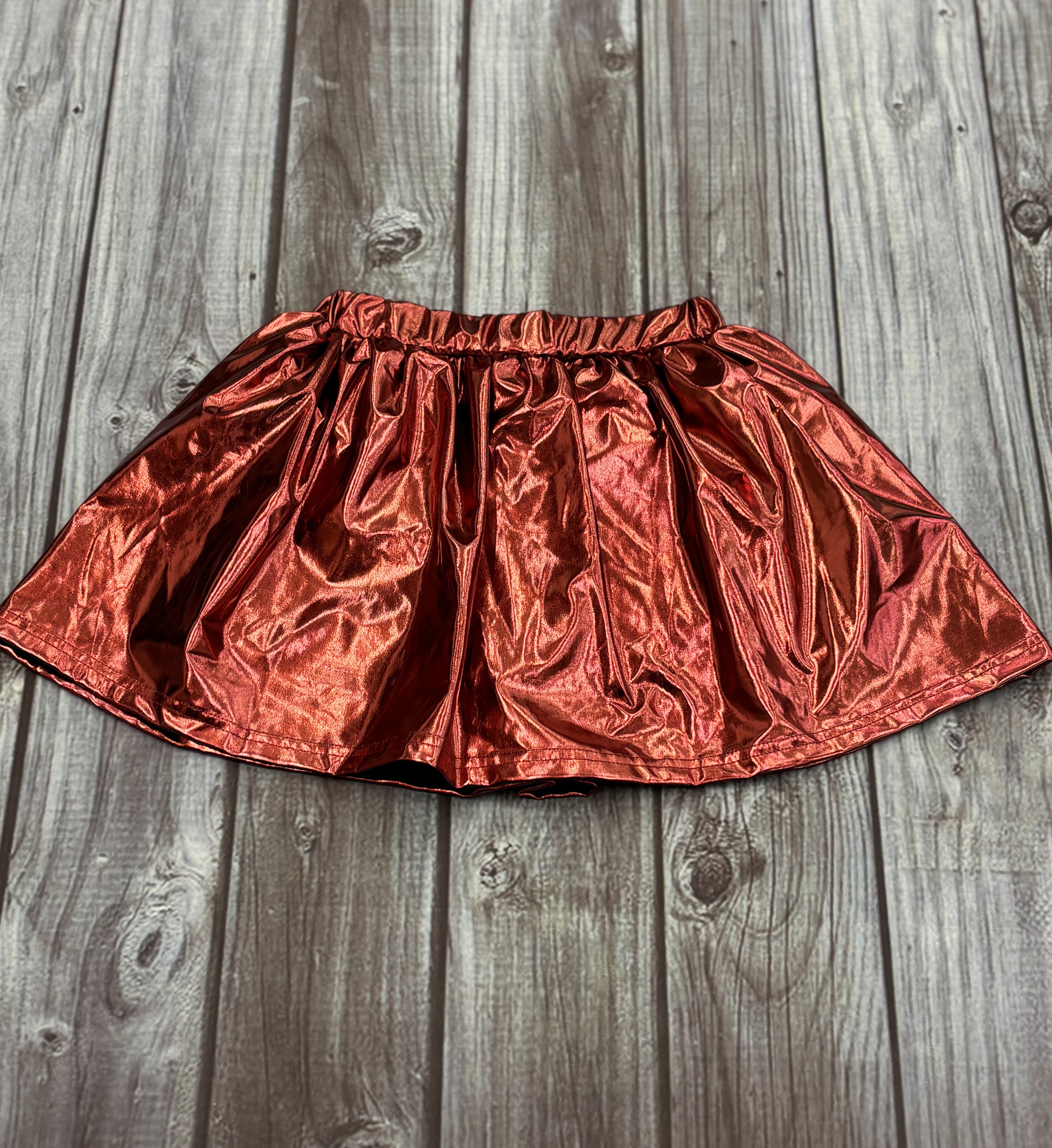 Belle Cher Youth Skort Metallic