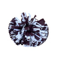 Pepco Poms Sports Pom Cheer Kap Handle 6" with Elastic Band Maroon & White