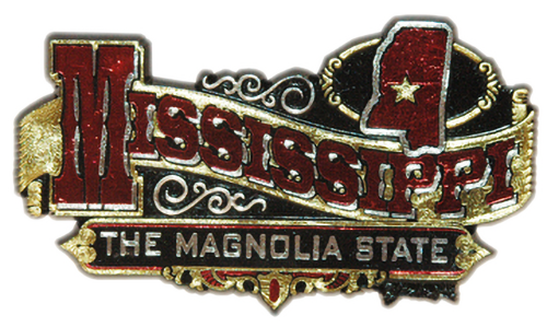 Jenkins Enterprises Home Magnet Mississippi Pennant Mississippi State Bulldogs