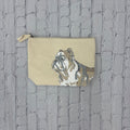 Cosmetic Bulldog Bag Love Realistic Live Bulldog