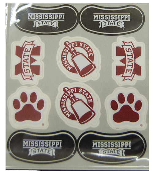 Tattoo 10 Pack Paw Print Cowbell Wordmark